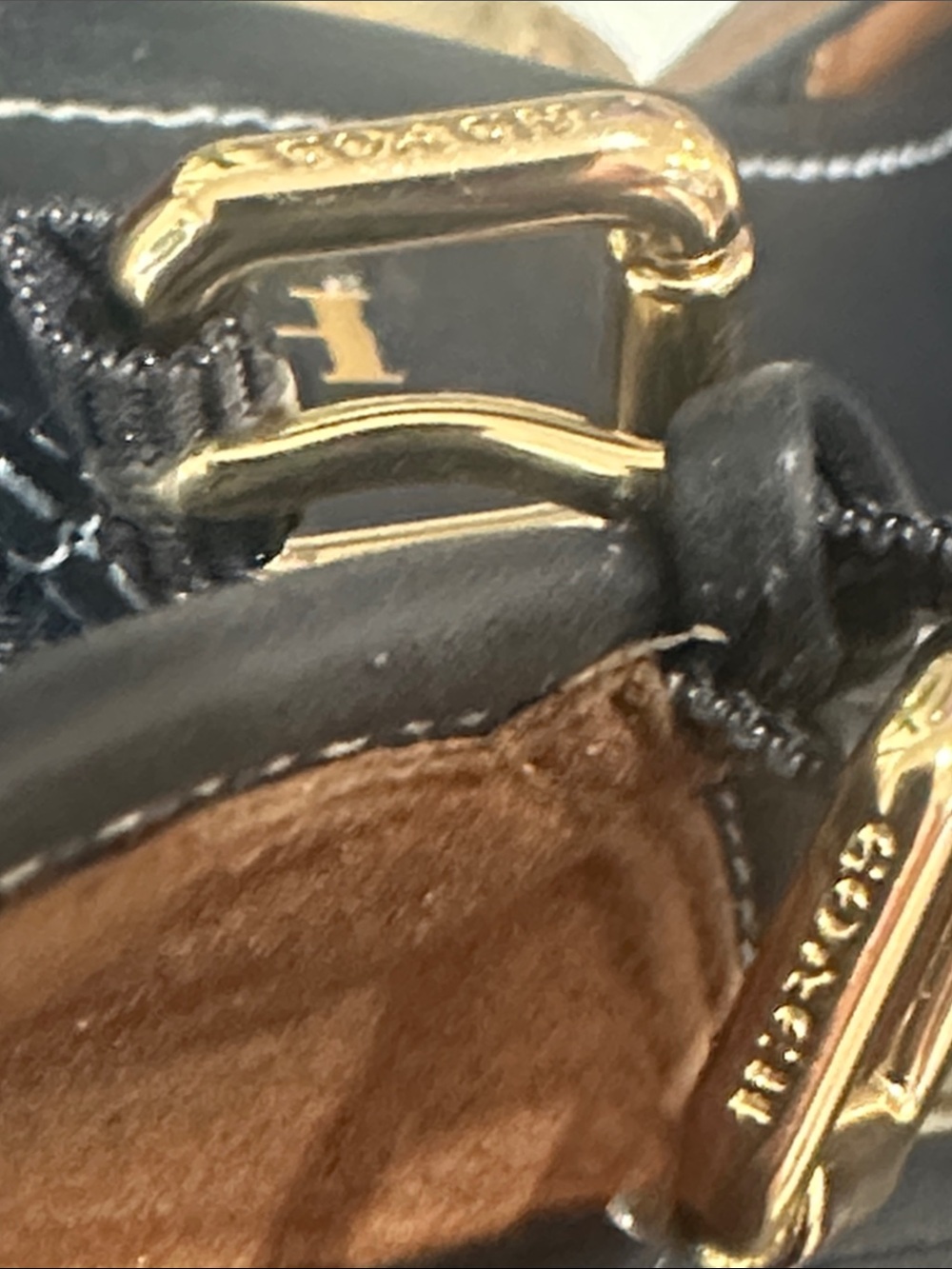Coach Denim Signature Canvas Espadrille Wedge Sandals - Picture 6 of 6
